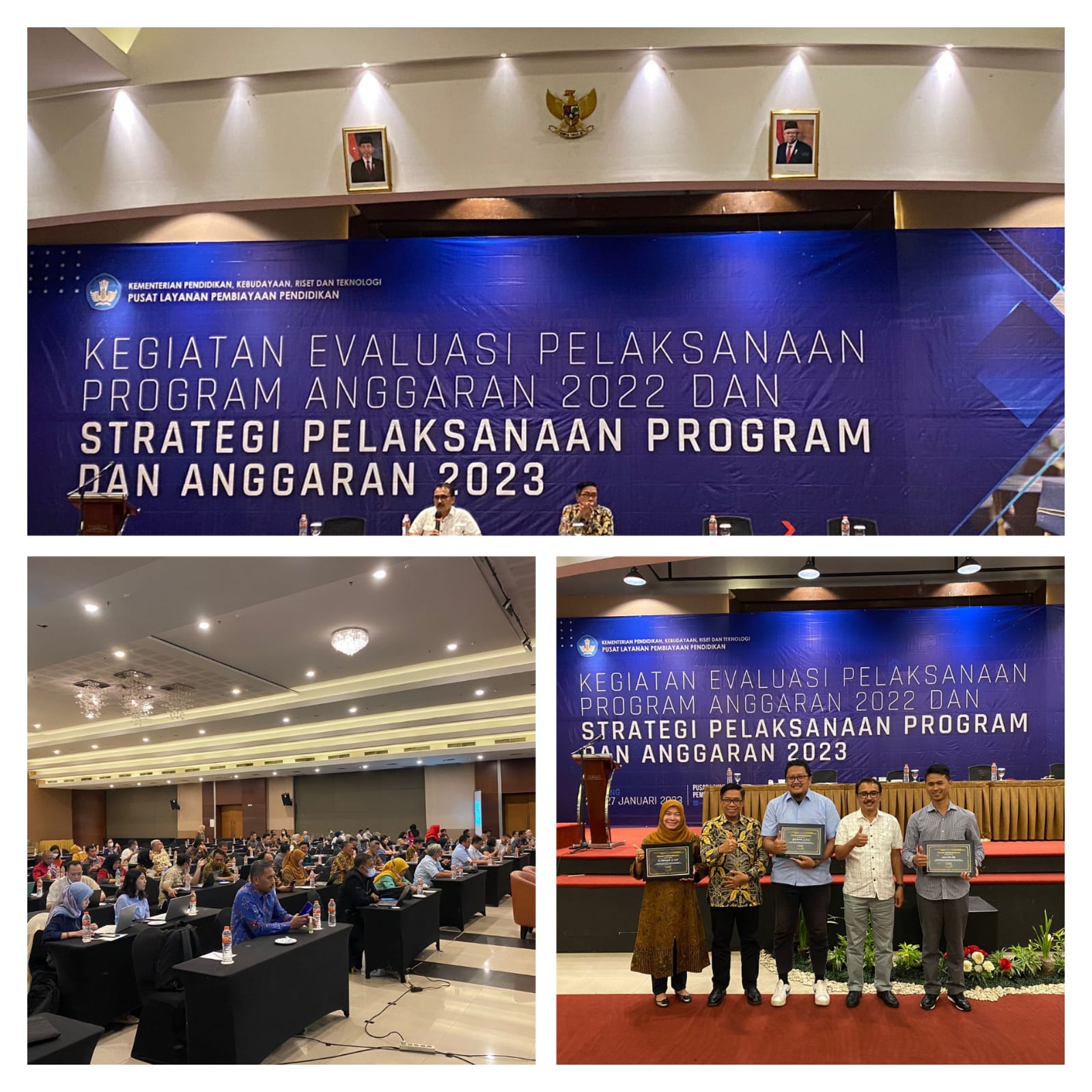 Evaluasi Pelaksanaan Program Anggaran 2022 dan Strategi Pelaksanaan Program 2023, Hotel Horison Grand Serpong, 25-27 Januari 2023