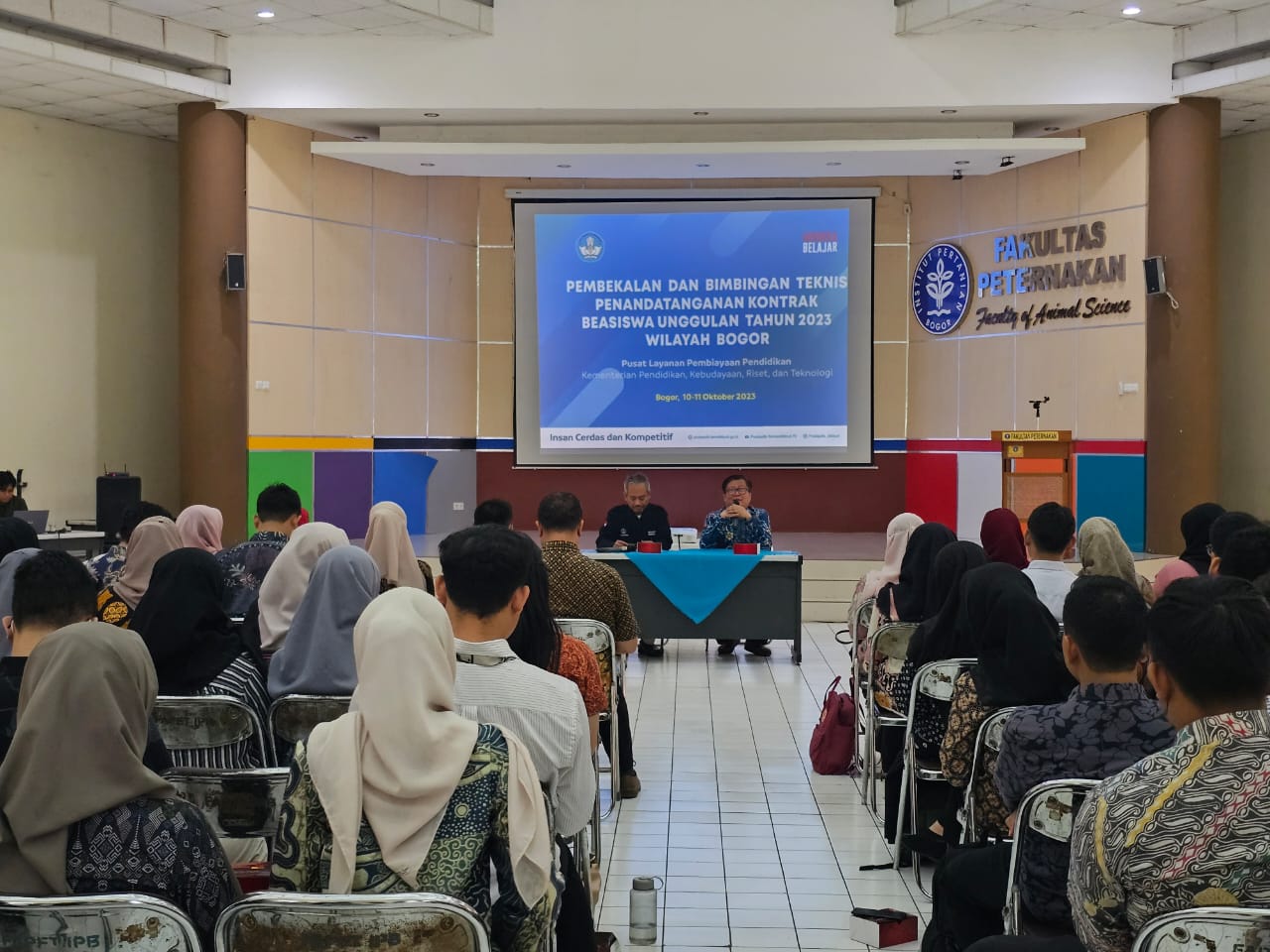 Pembekalan dan Bimbingan Teknis Penerima Beasiswa Unggulan 2023