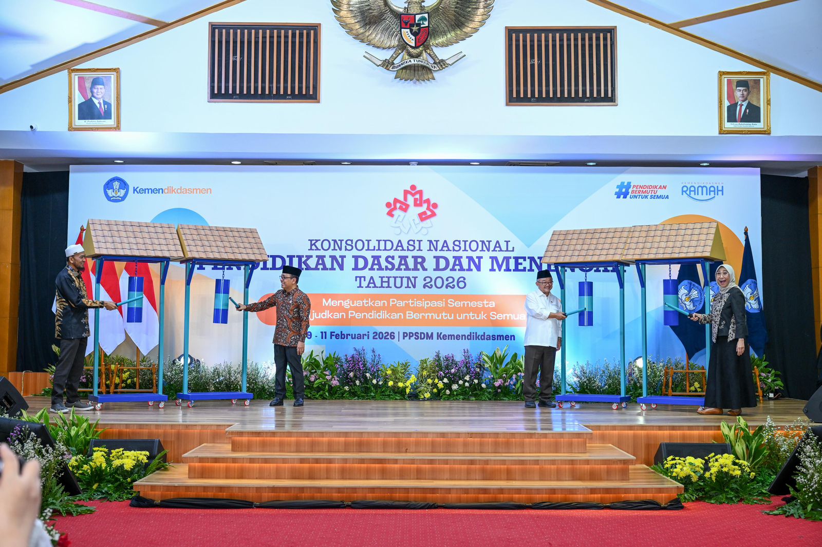 Konsolnas Dikdasmen 2026: Seluruh Unsur Pendidikan Harus Terlibat Aktif dan Strategis